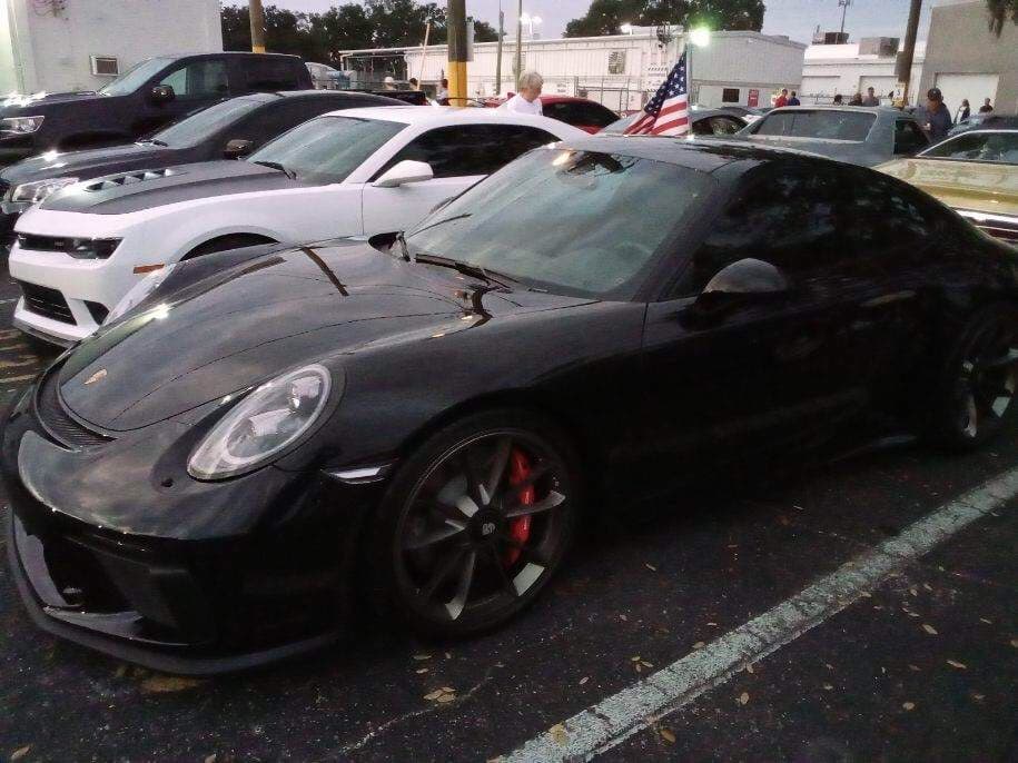 2018 Porsche 911 GT3 Touring in Jet Black Metallic