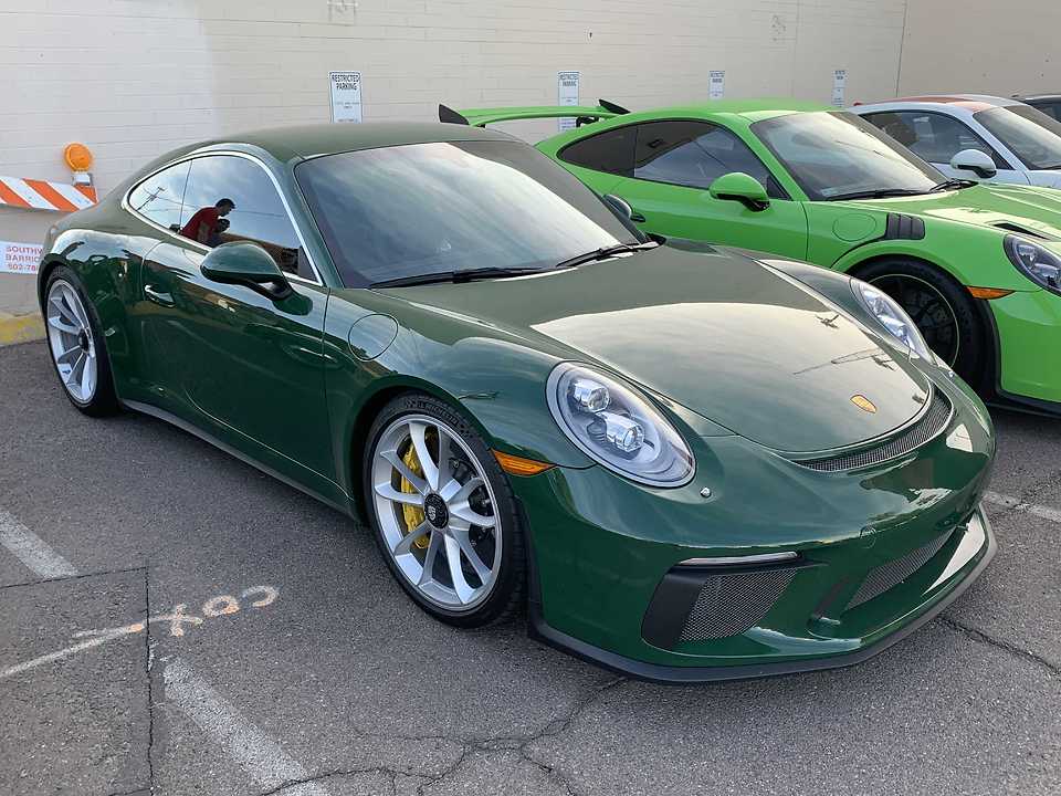 2018 Porsche 911 GT3 Touring in Exterior in Custom Color Non-Metallic