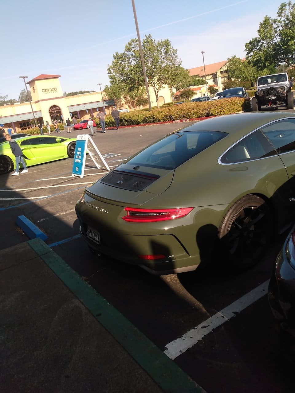2019 Porsche 911 GT3 Touring in Exterior in Custom Color Non-Metallic