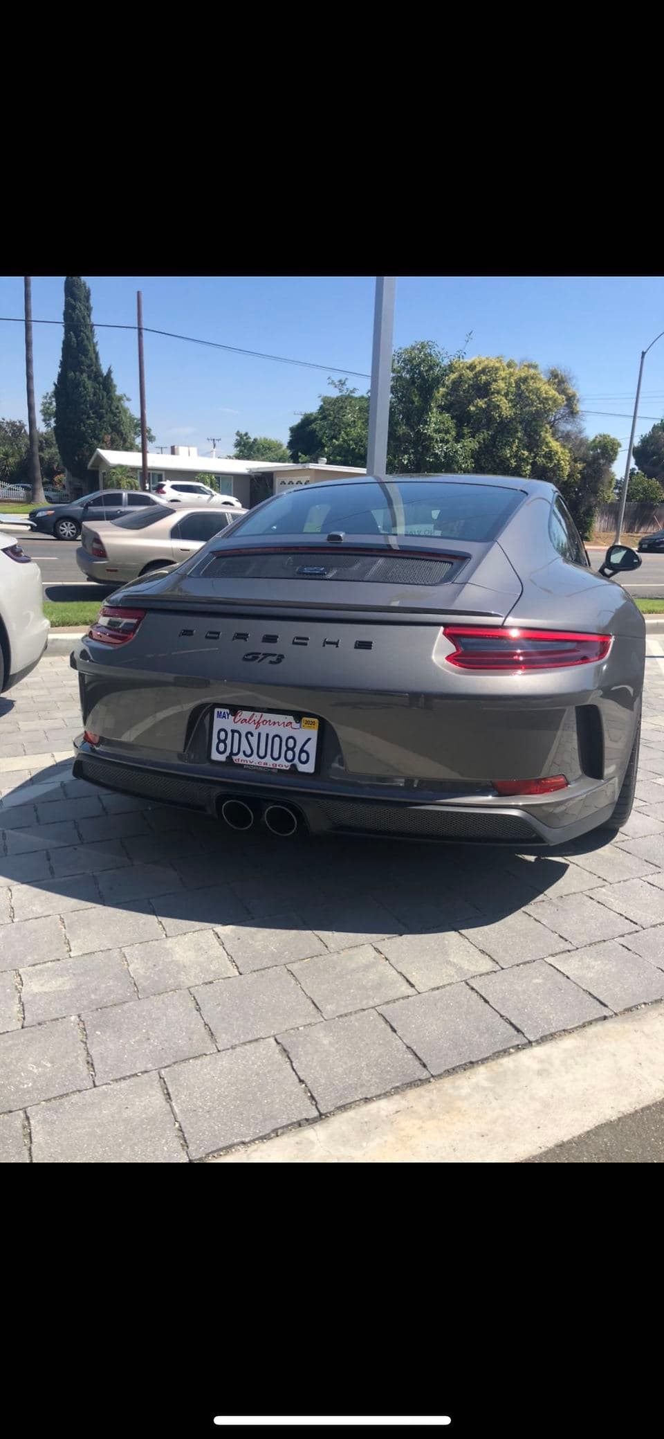 2018 Porsche 911 GT3 Touring in Agate Grey Metallic