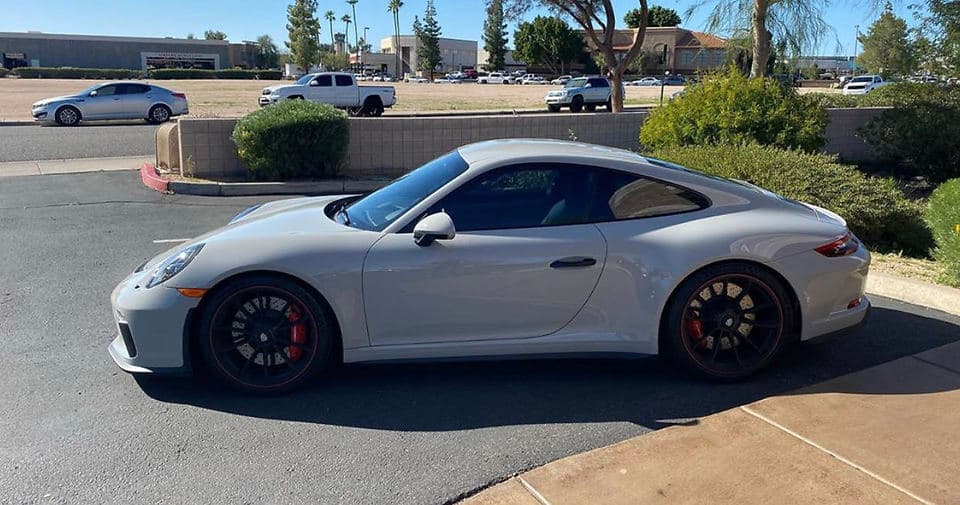 2018 Porsche 911 GT3 Touring in Chalk