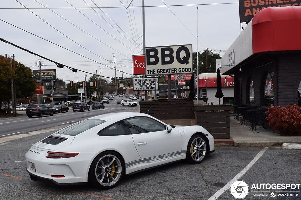 2018 Porsche 911 GT3 Touring in White