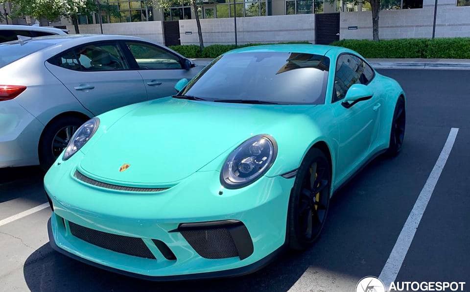 2018 Porsche 911 GT3 Touring in Exterior in Custom Color Non-Metallic