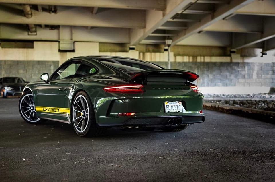 2018 Porsche 911 GT3 Touring in Exterior in Custom Color Non-Metallic
