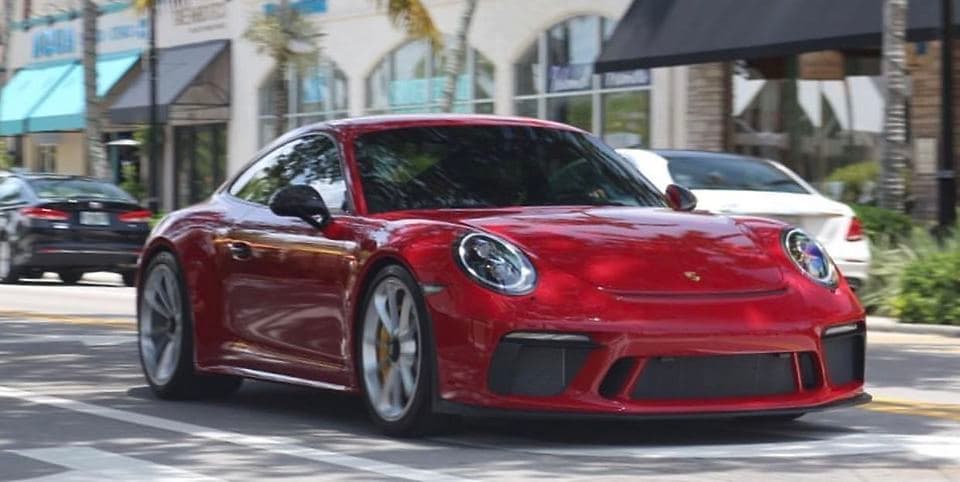 2019 Porsche 911 GT3 Touring in Carmine Red