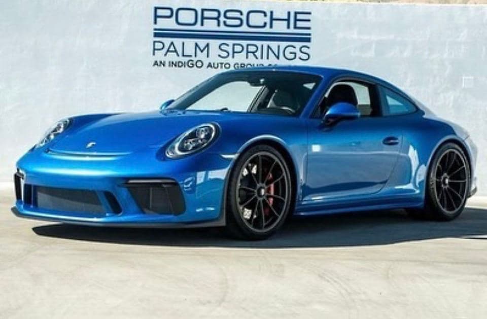 2018 Porsche 911 GT3 Touring in Sapphire Blue Metallic