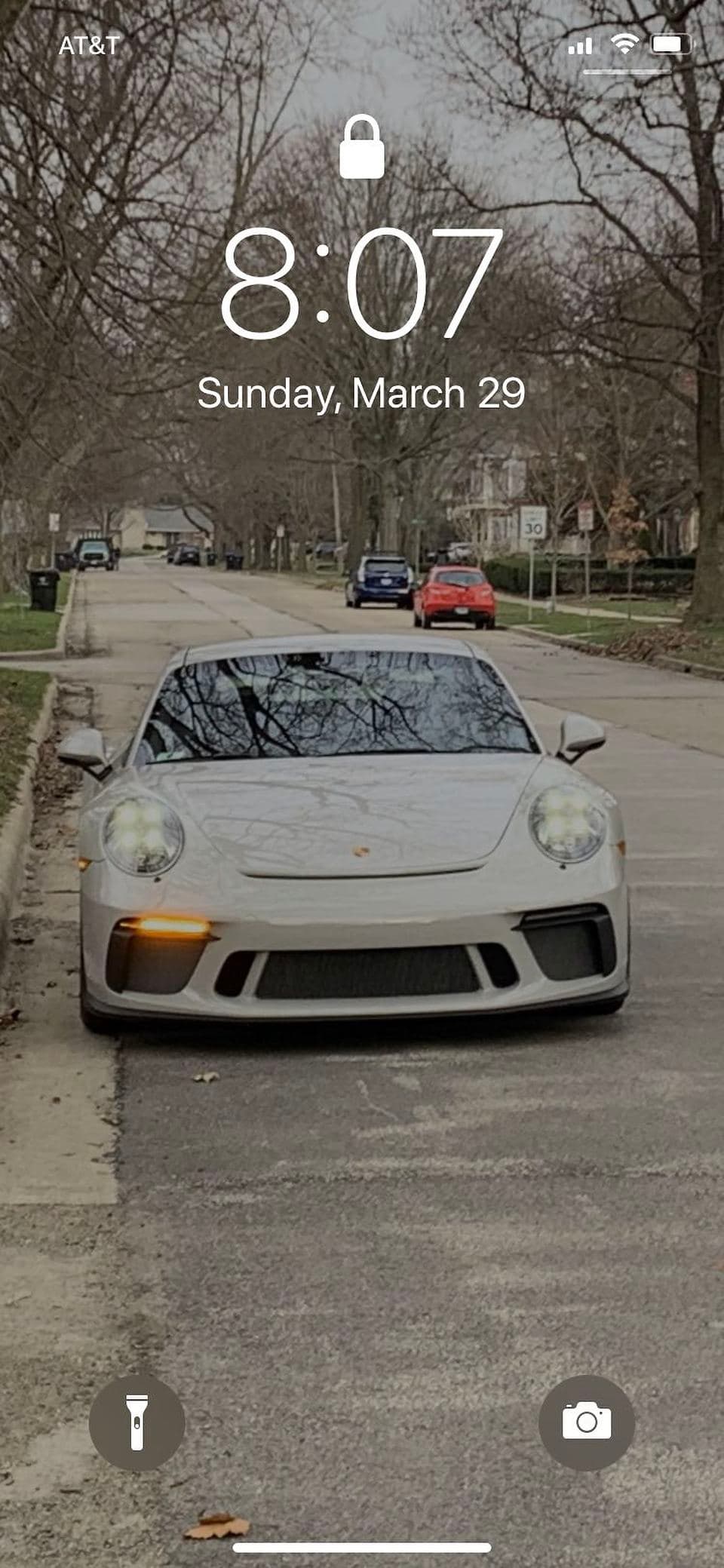 2018 Porsche 911 GT3 Touring in Chalk