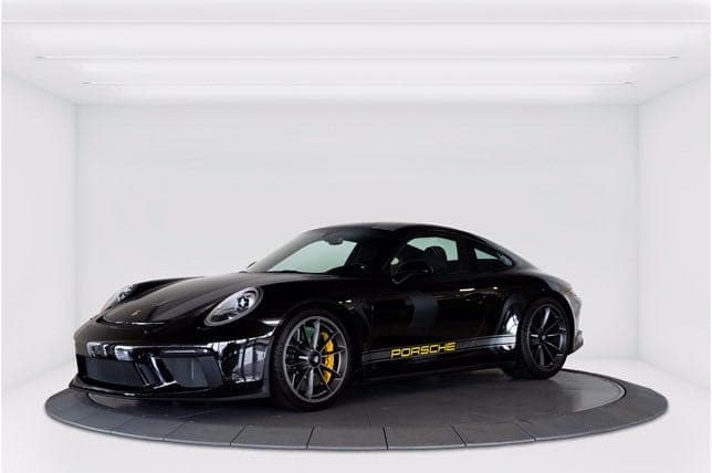 2018 Porsche 911 GT3 Touring in Jet Black Metallic