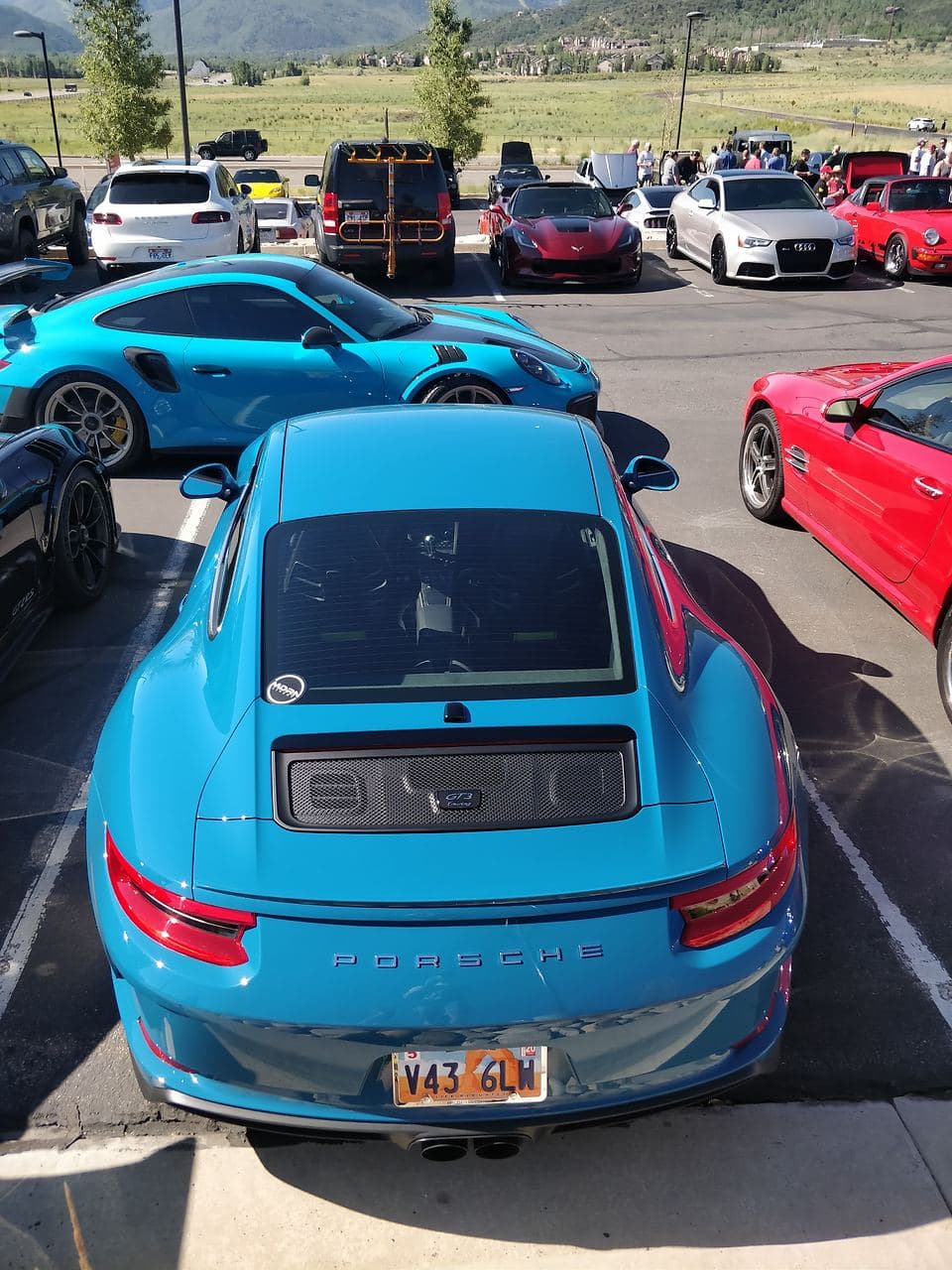 2018 Porsche 911 GT3 Touring in Exterior in Custom Color Non-Metallic