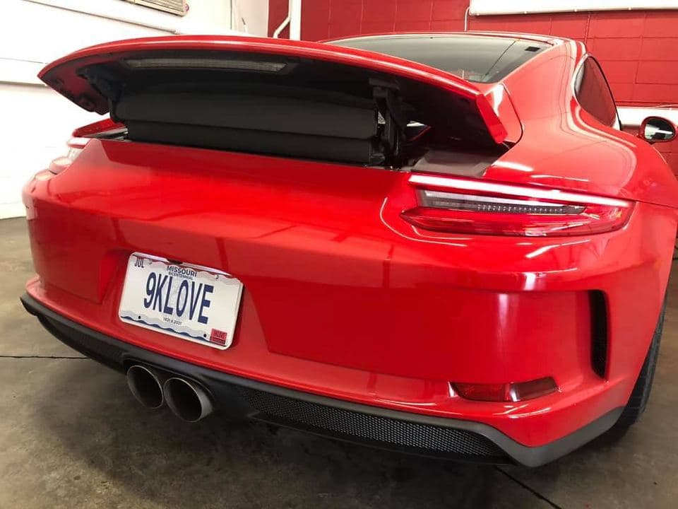 2018 Porsche 911 GT3 Touring in Guards Red