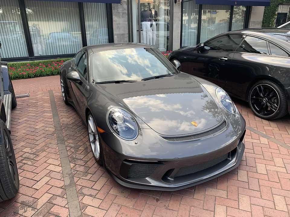 2018 Porsche 911 GT3 Touring in Agate Grey Metallic