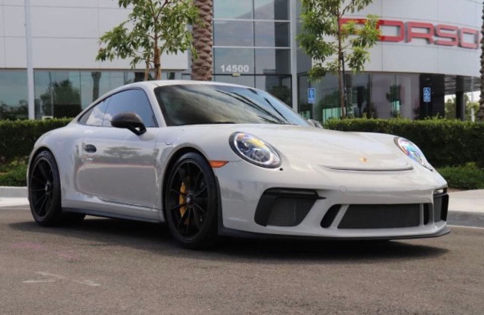 2019 Porsche 911 GT3 Touring in Chalk