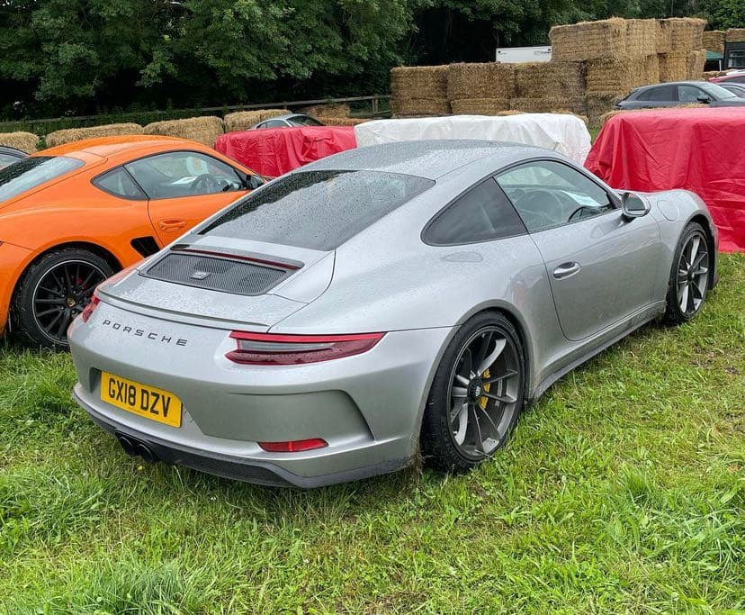 2018 Porsche 911 GT3 Touring in GT Silver Metallic