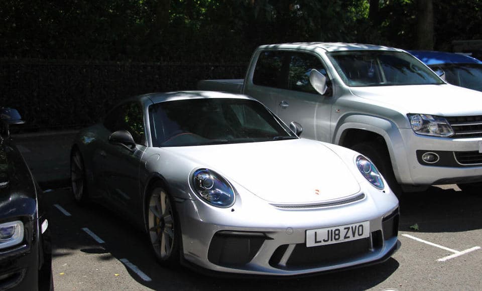 2018 Porsche 911 GT3 Touring in GT Silver Metallic