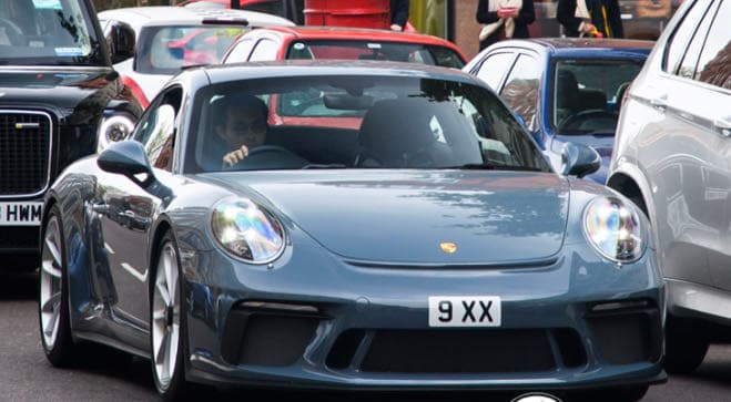 2018 Porsche 911 GT3 Touring in Graphite Blue Metallic