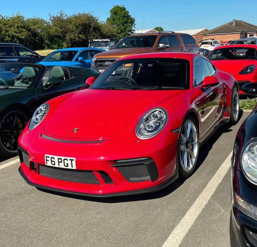 2018 Porsche 911 GT3 Touring in Guards Red