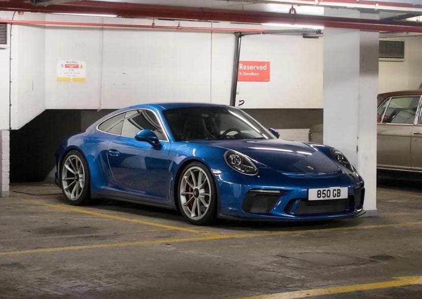 2018 Porsche 911 GT3 Touring in Sapphire Blue Metallic