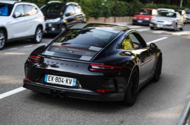 2018 Porsche 911 GT3 Touring in Jet Black Metallic