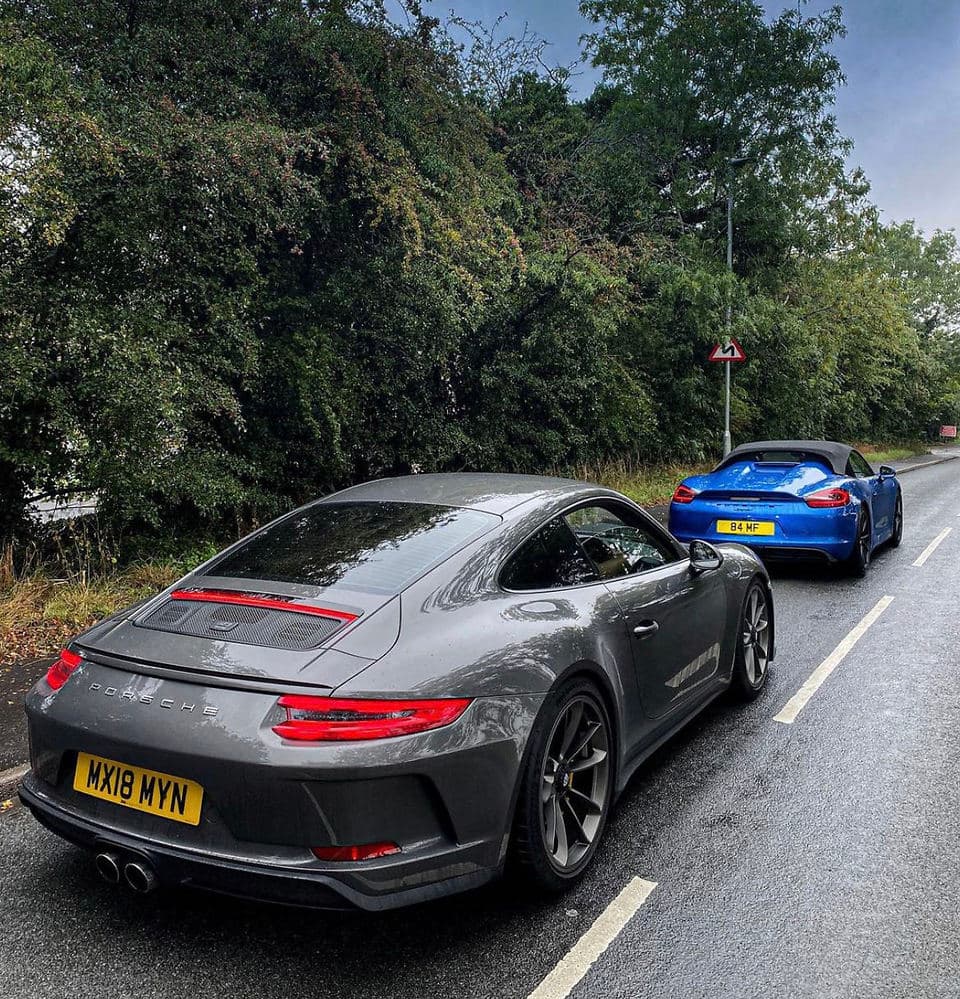 2018 Porsche 911 GT3 Touring in Agate Grey Metallic