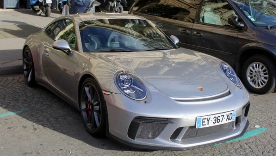 2018 Porsche 911 GT3 Touring in GT Silver Metallic