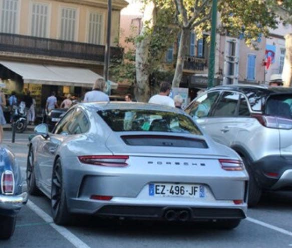 2018 Porsche 911 GT3 Touring in GT Silver Metallic