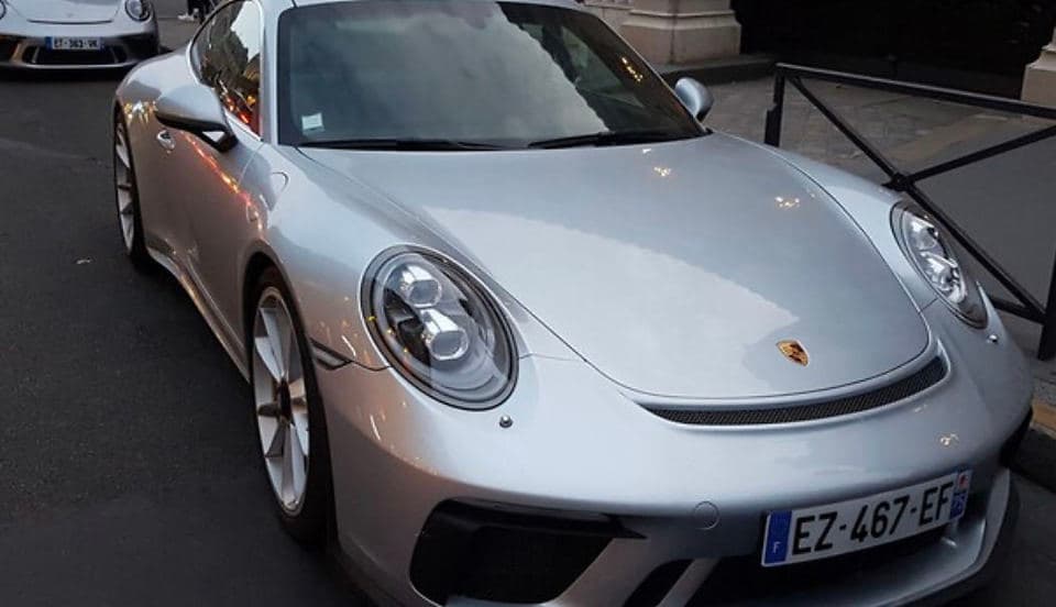 2018 Porsche 911 GT3 Touring in GT Silver Metallic